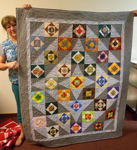 Betty Upchurch - January Block of the Month Quilt
